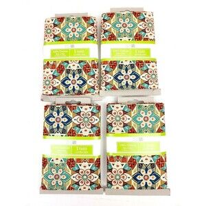 4 Pack Wild Apple 100% Cotton Fabric 1 Yard Each Deco Nature Floral